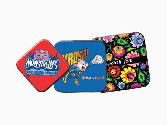 Badge4u – Znaczek – Kwadrat – romb