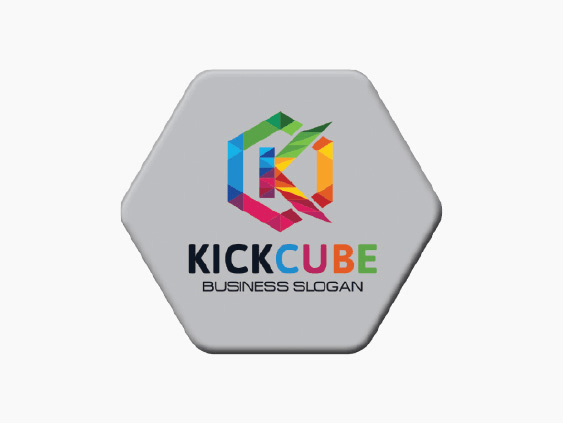 Badge4u – Znaczek – Sześciokąt